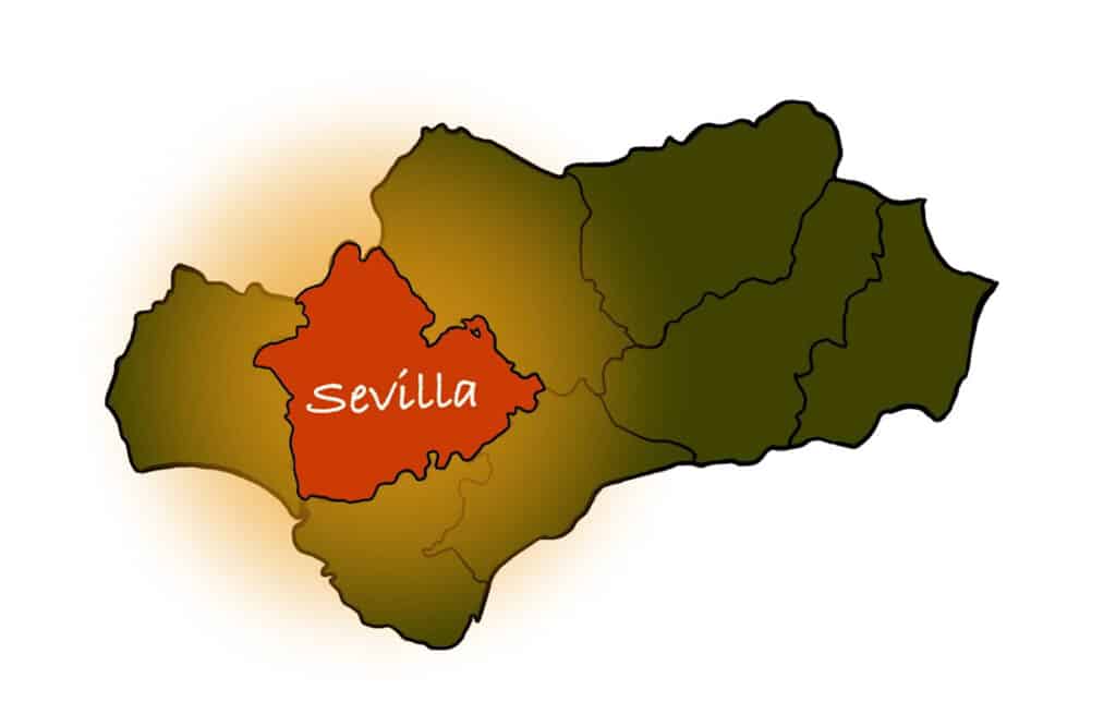 kaart-provincie-sevilla-andalusie