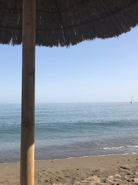 strand-en-zee-malaga-andalusie