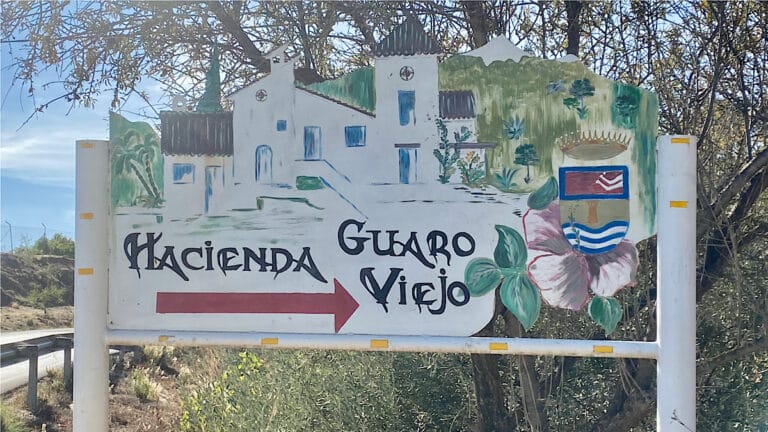 Bewegwijzering Hacienda Guaro Viejo