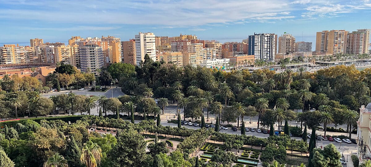 Uitzicht Malaga