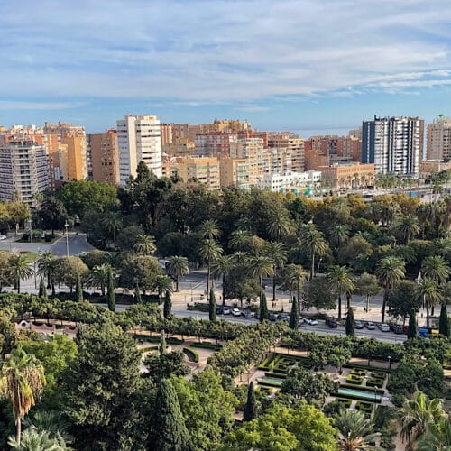 Uitzicht Malaga