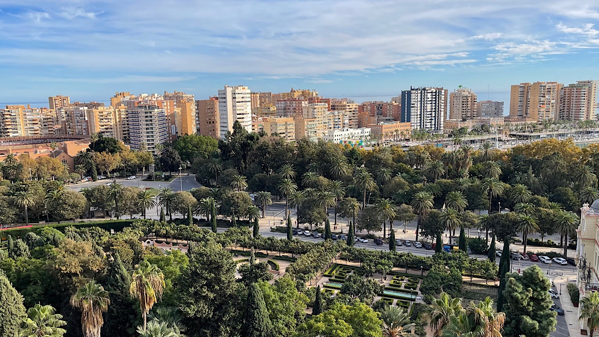 Uitzicht Malaga