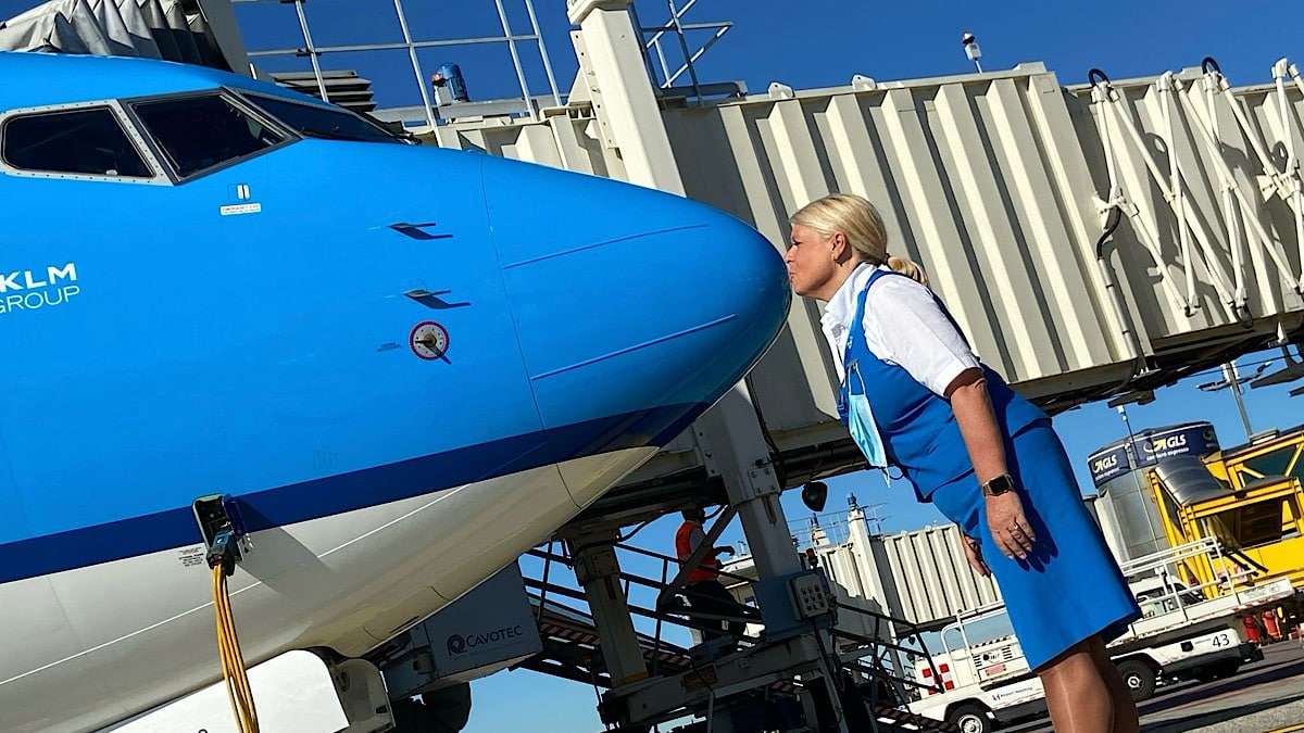 eva-werkzaam-als-stewardess-bij-de-klm