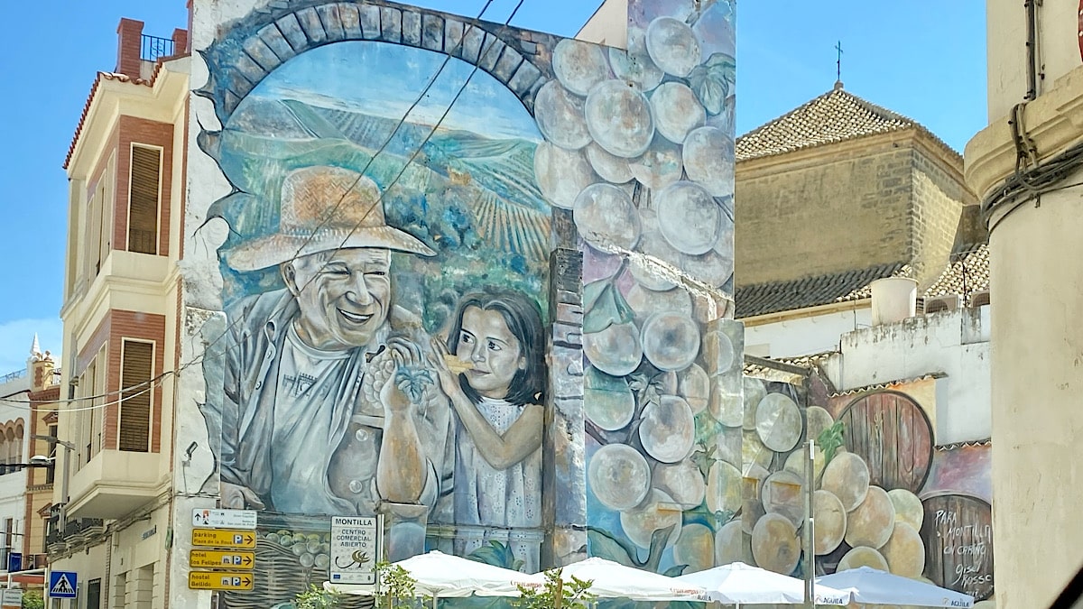 montilla-muurschildering-vaten-bodega-andalusie