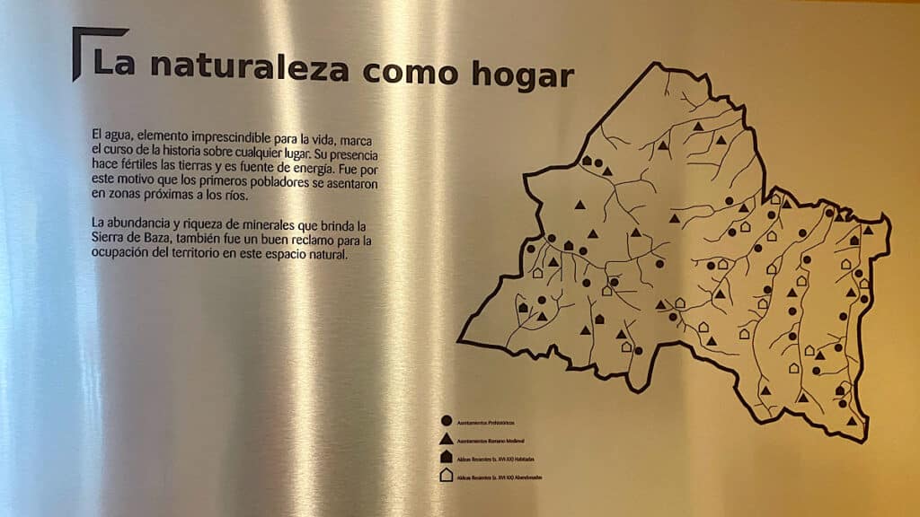 informatiecentrum-narvaez-sierra-de-baza-overzichtsbord