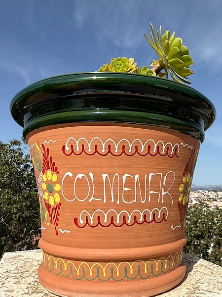 bloempot-colmenar-bij- onze-vrouwe-de-candelaria