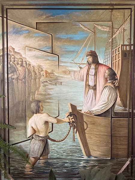 klooster-la-rabida-palos-de-la-frontera-schilderij-met-relief