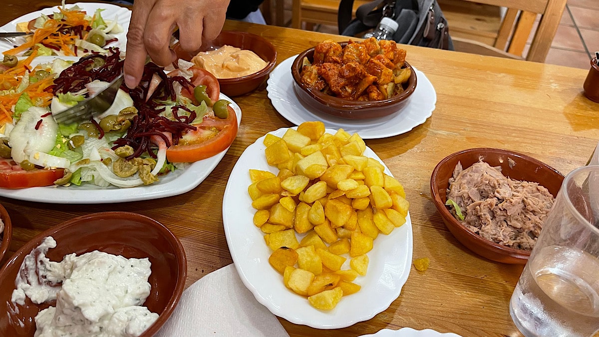 tapas-eten-bij-las-merchanas