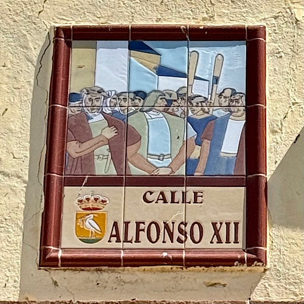 nerva-straatnaambordje-calle-alfonso-XII