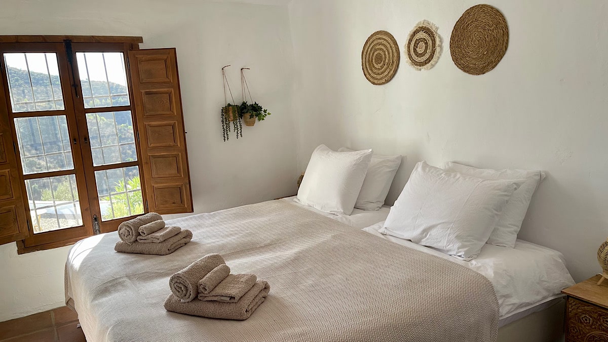 slaapkamer-vakantiehuis-almendero-cortijo-juan-salvador