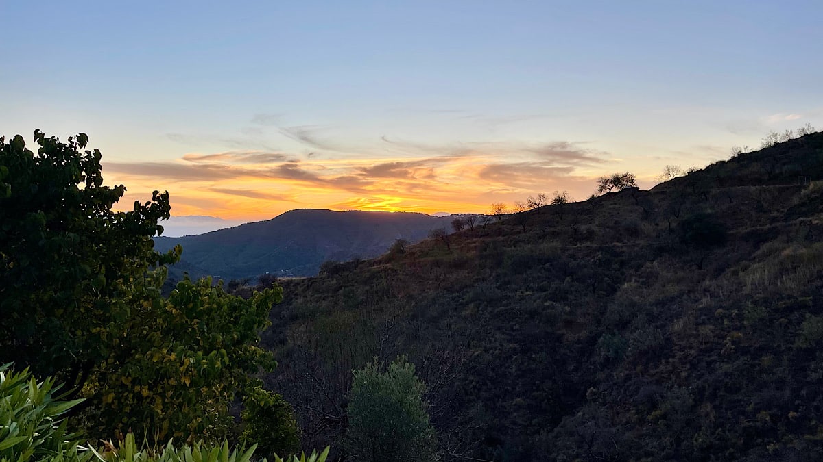 zonsondergang-montes-de-malaga