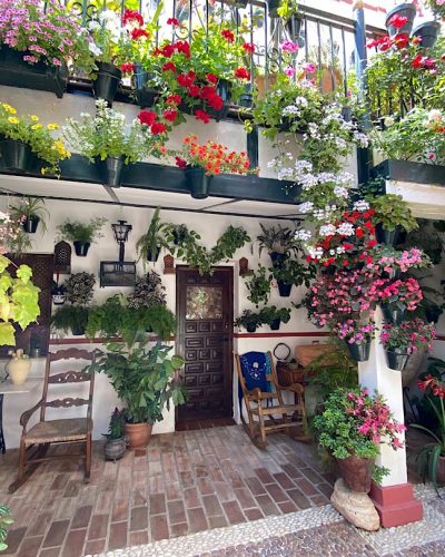 La fiesta de los patios de Córdoba prachtige binnentuin